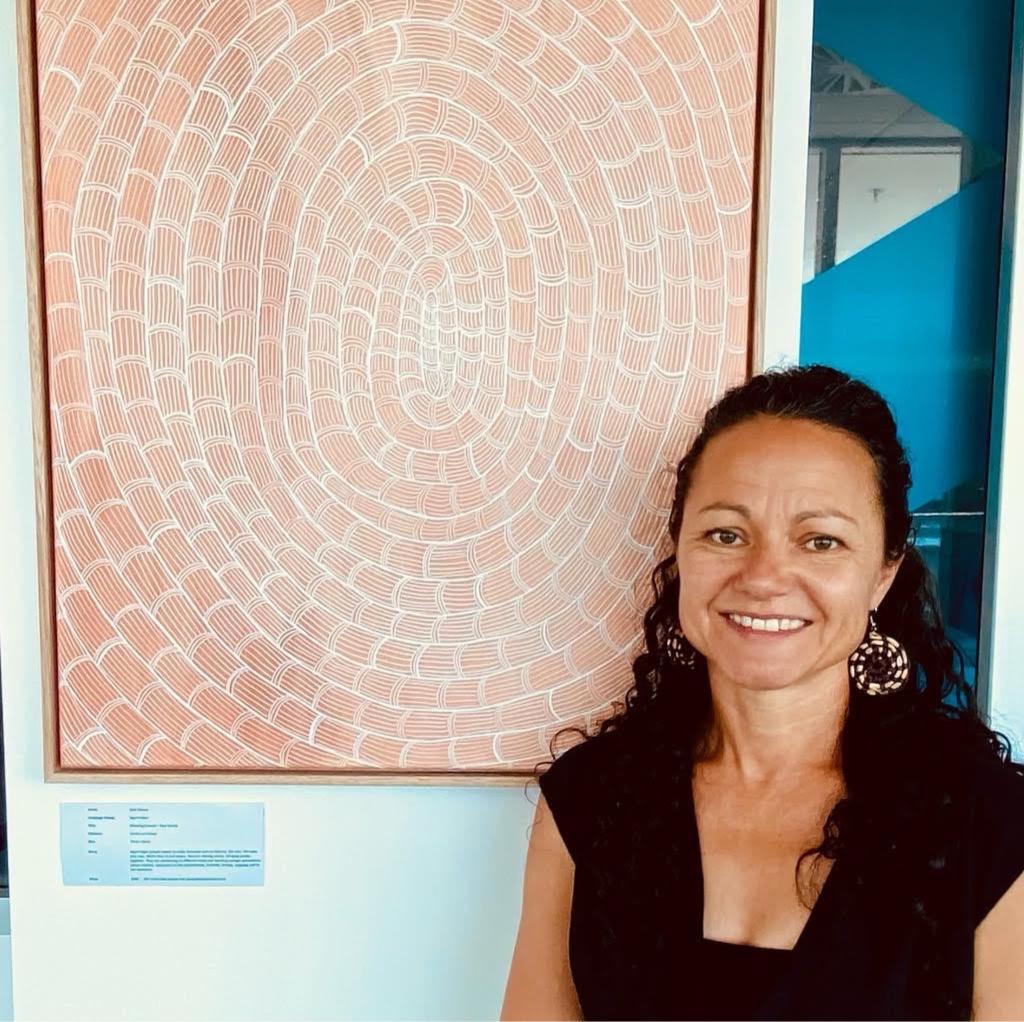 Weaving (Lakun) in Raw Sienna