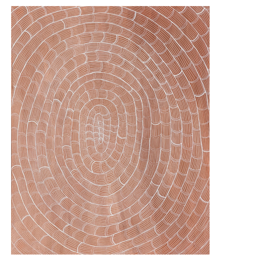 Weaving (Lakun) in Raw Sienna