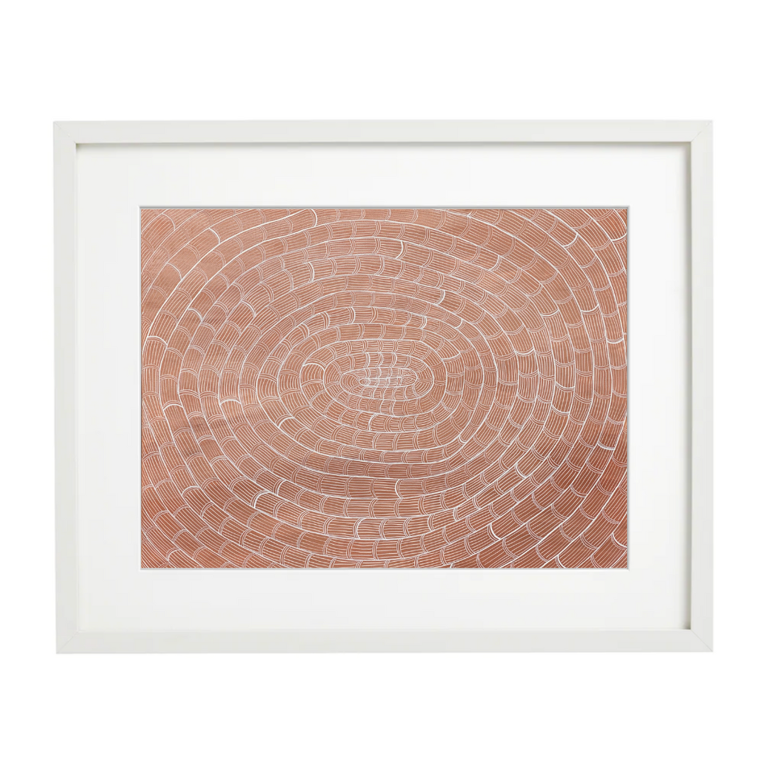 Weaving (Lakun) in Raw Sienna