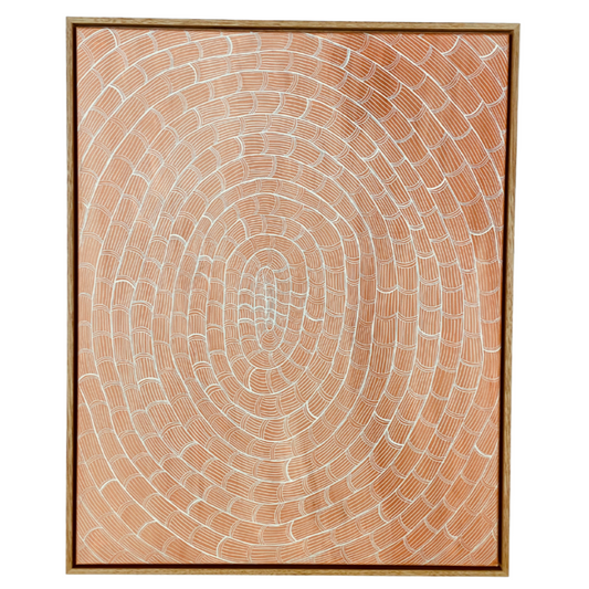 Weaving (Lakun) in Raw Sienna